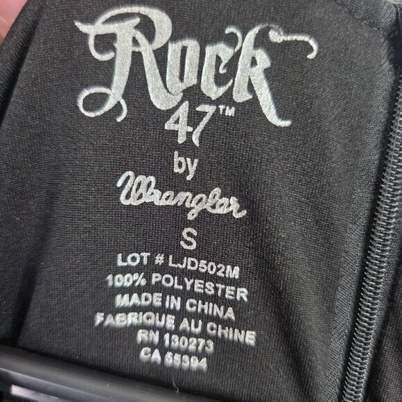 Womens Rock 47 Wrangler Western Multicolor Dress Dolman Sleeve Lined Size S - Picture 2 of 8